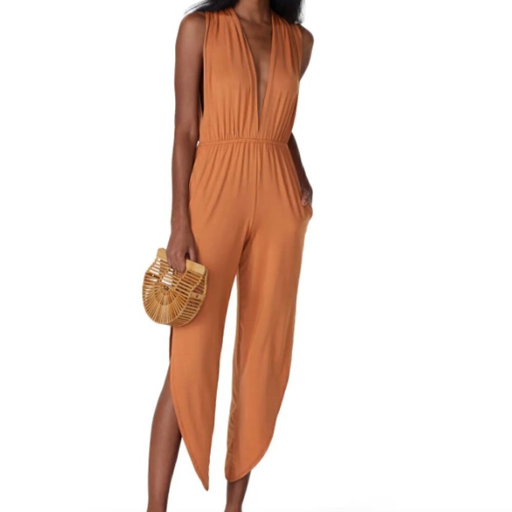 HAH Michele Belle Jumpsuit‎ in Clay sz M